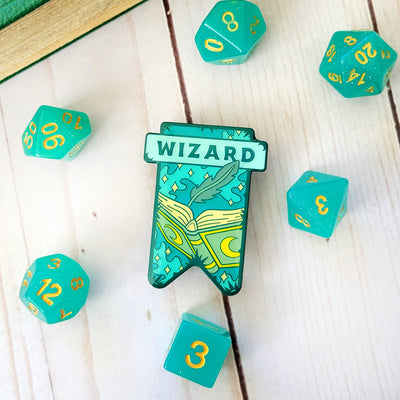 Wizard Banner Enamel Pin