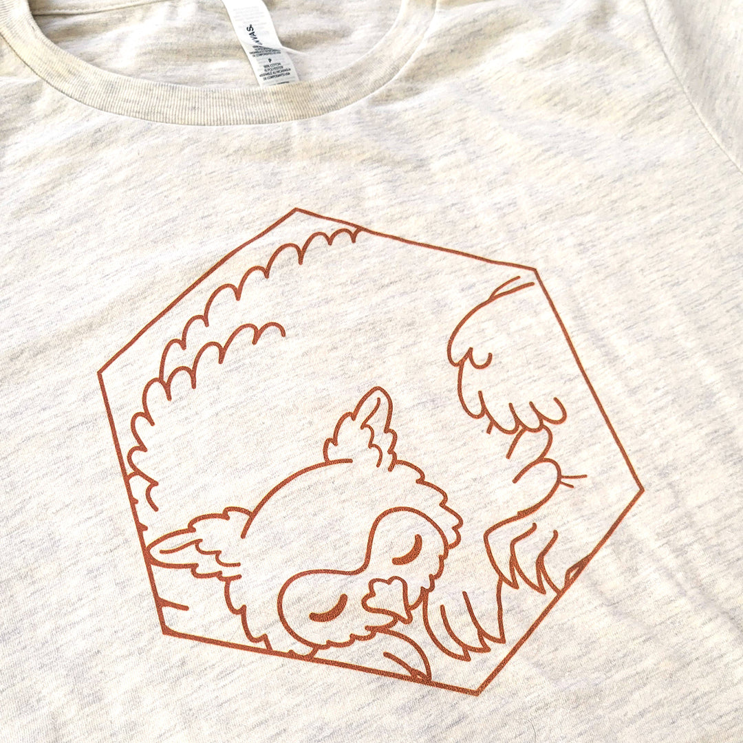 Owlbear d20 Outline Shirt