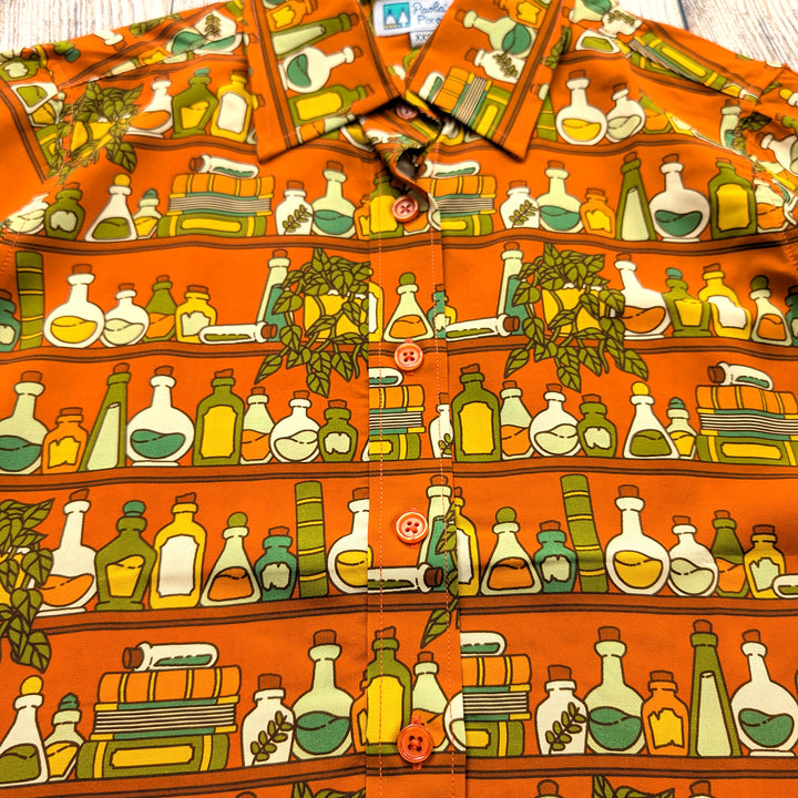 Potions Library Women's Button Up