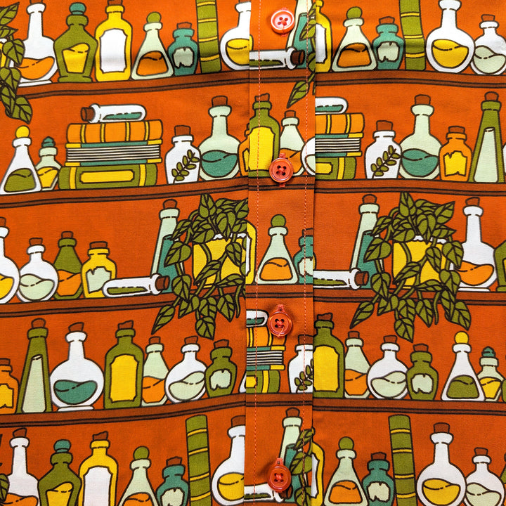 Potions Library Women's Button Up