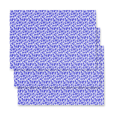 Blue Dragons Wrapping Paper Sheets