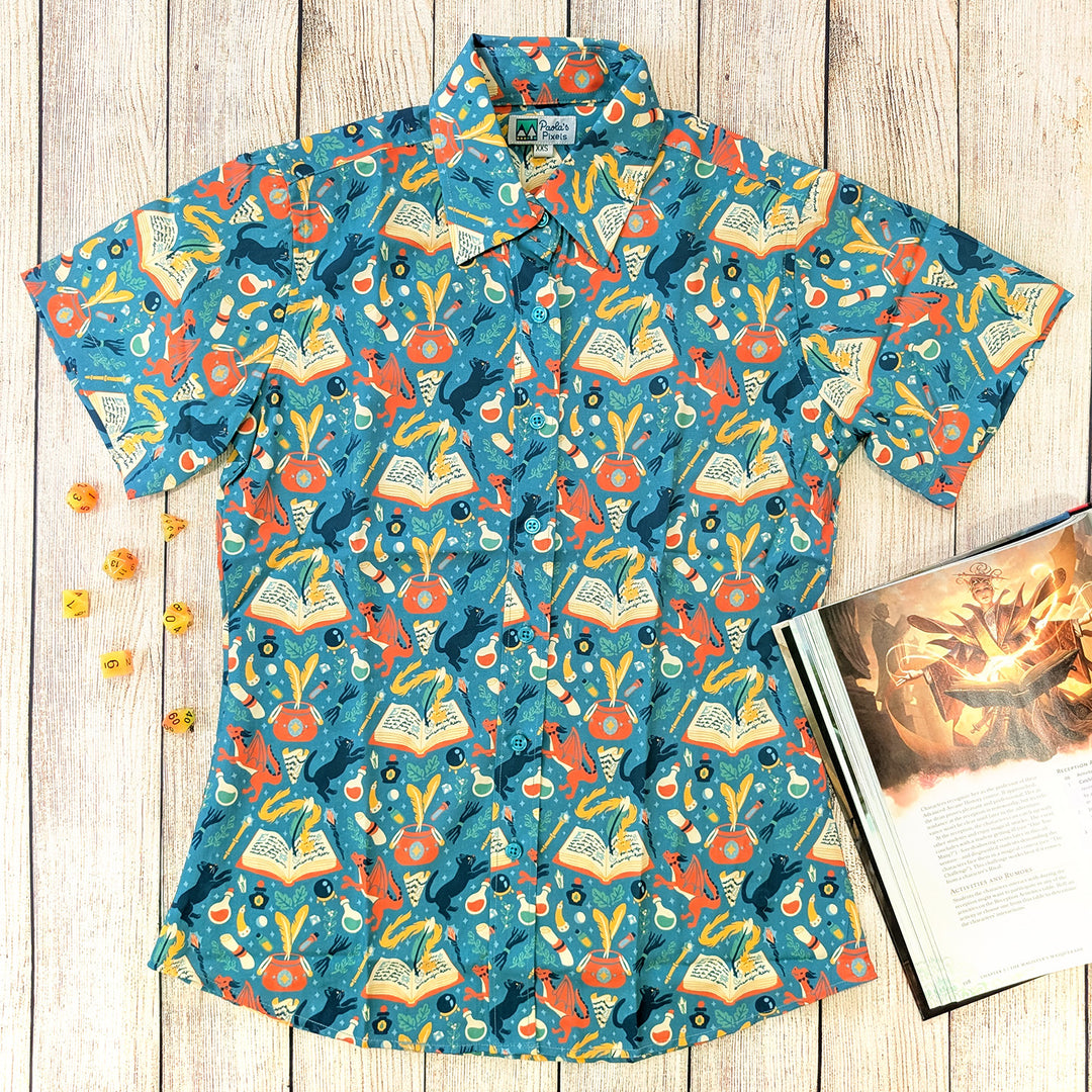 Wizard's Workshop Women's Button Up