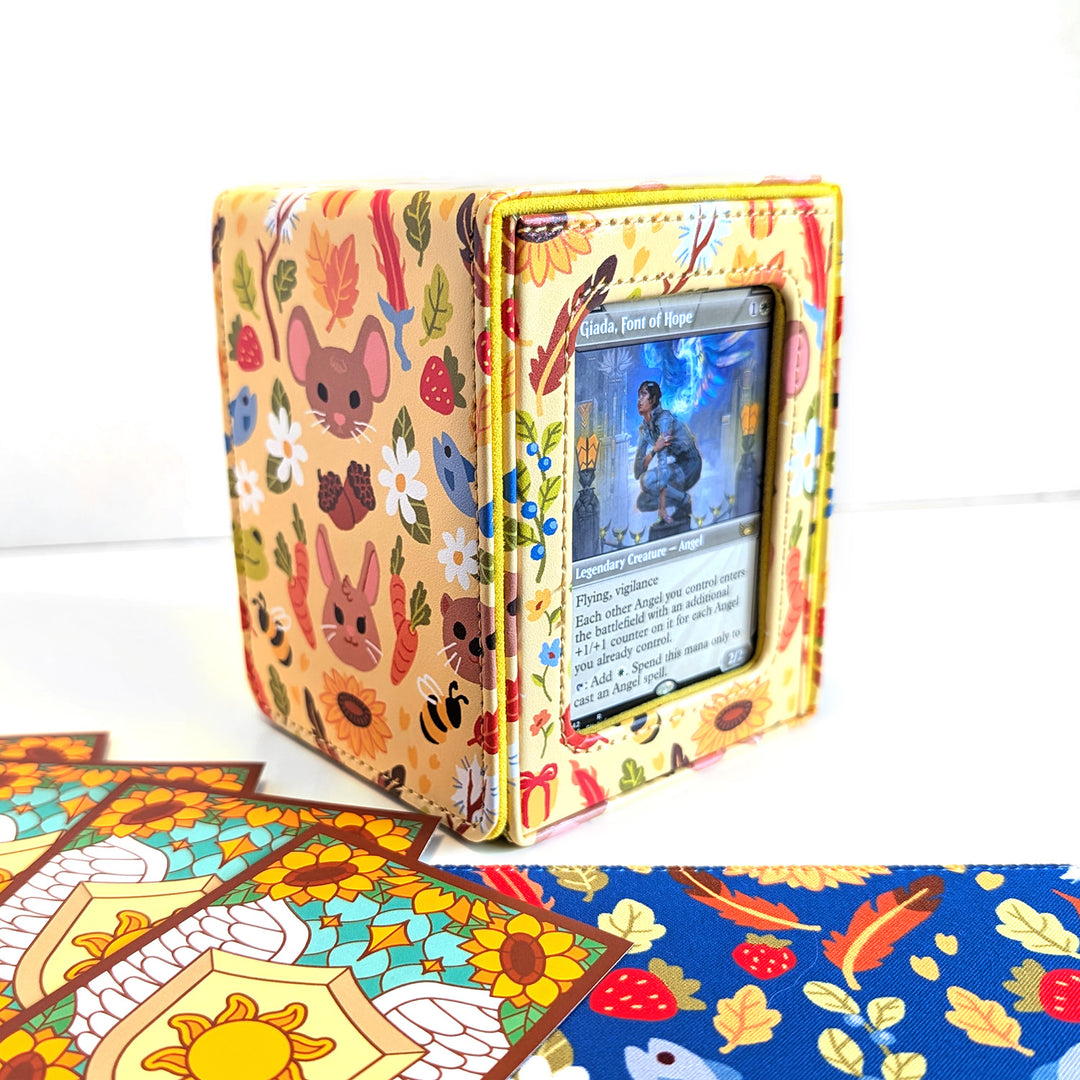 Yellow Bloomburrow Deck Storage Box