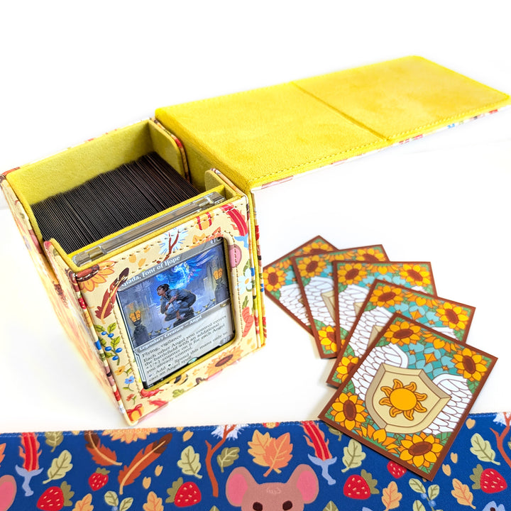 Yellow Bloomburrow Deck Storage Box