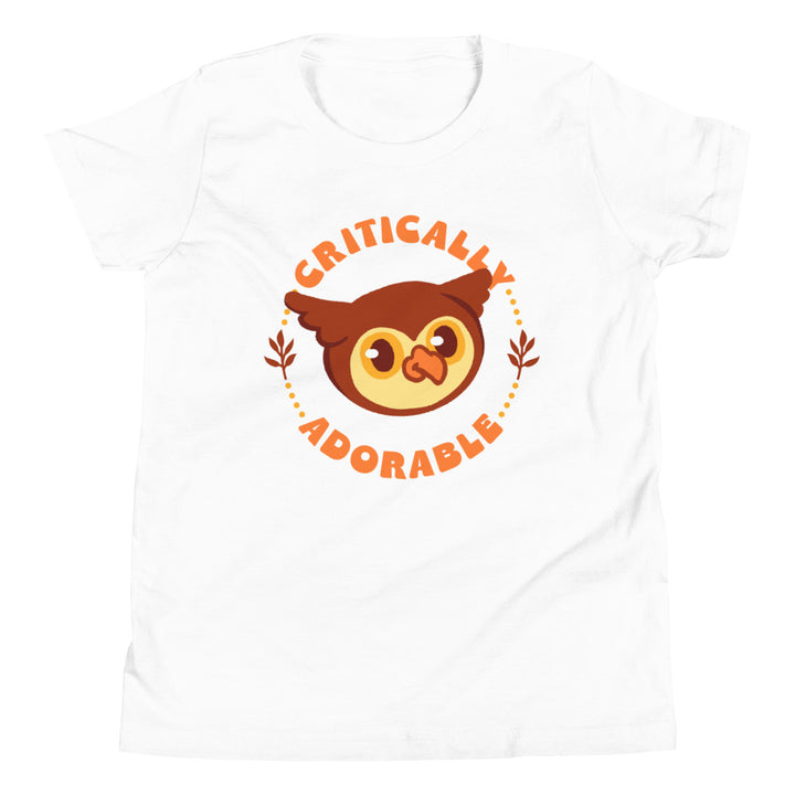 Critically Adorable Owlbear Youth Shirt - Geeky merchandise for people who play D&D - Merch to wear and cute accessories and stationery Paola's Pixels