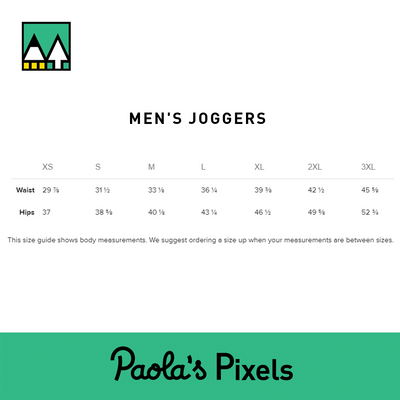 Tabletop Items Men's Joggers - Geeky merchandise for people who play D&D - Merch to wear and cute accessories and stationery Paola's Pixels