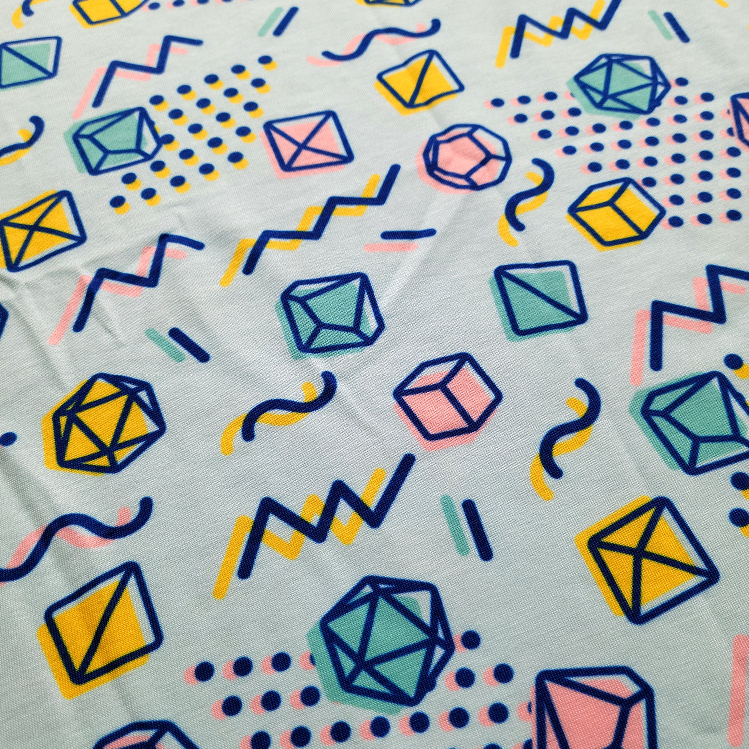 90s Dice Tank Top - Geeky merchandise for people who play D&D - Merch to wear and cute accessories and stationery Paola's Pixels