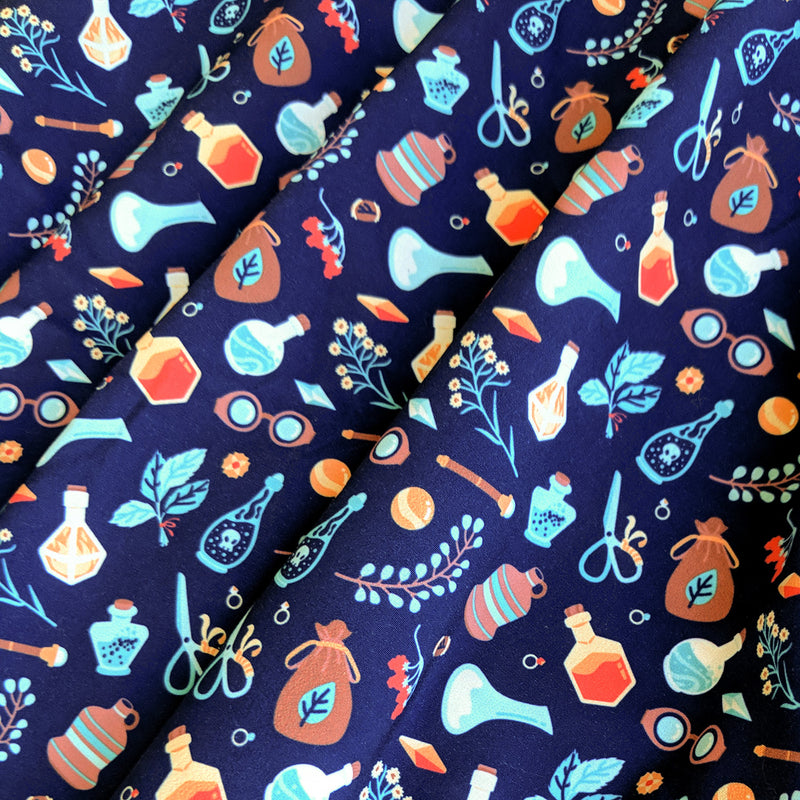 Alchemist Midi Skirt - Geeky merchandise for people who play D&D - Merch to wear and cute accessories and stationery Paola&