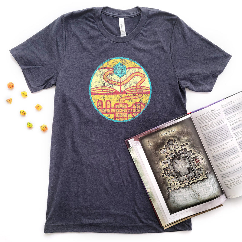 Game Master Circle Shirt - Geeky merchandise for people who play D&D - Merch to wear and cute accessories and stationery Paola&