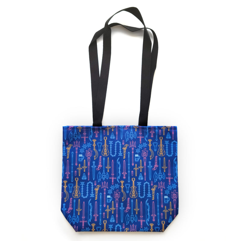 Damage Dealer Tote bag - Geeky merchandise for people who play D&D - Merch to wear and cute accessories and stationery Paola&