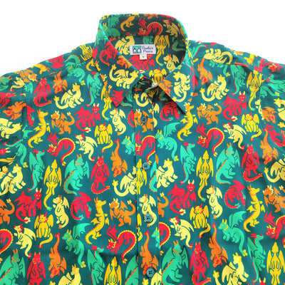 Dragons Women's Button Up - Geeky merchandise for people who play D&D - Merch to wear and cute accessories and stationery Paola's Pixels