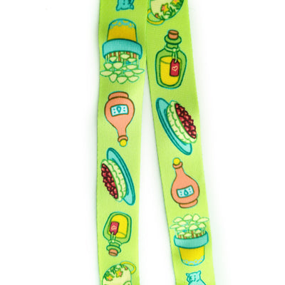 Druid Lanyard - Geeky merchandise for people who play D&D - Merch to wear and cute accessories and stationery Paola's Pixels