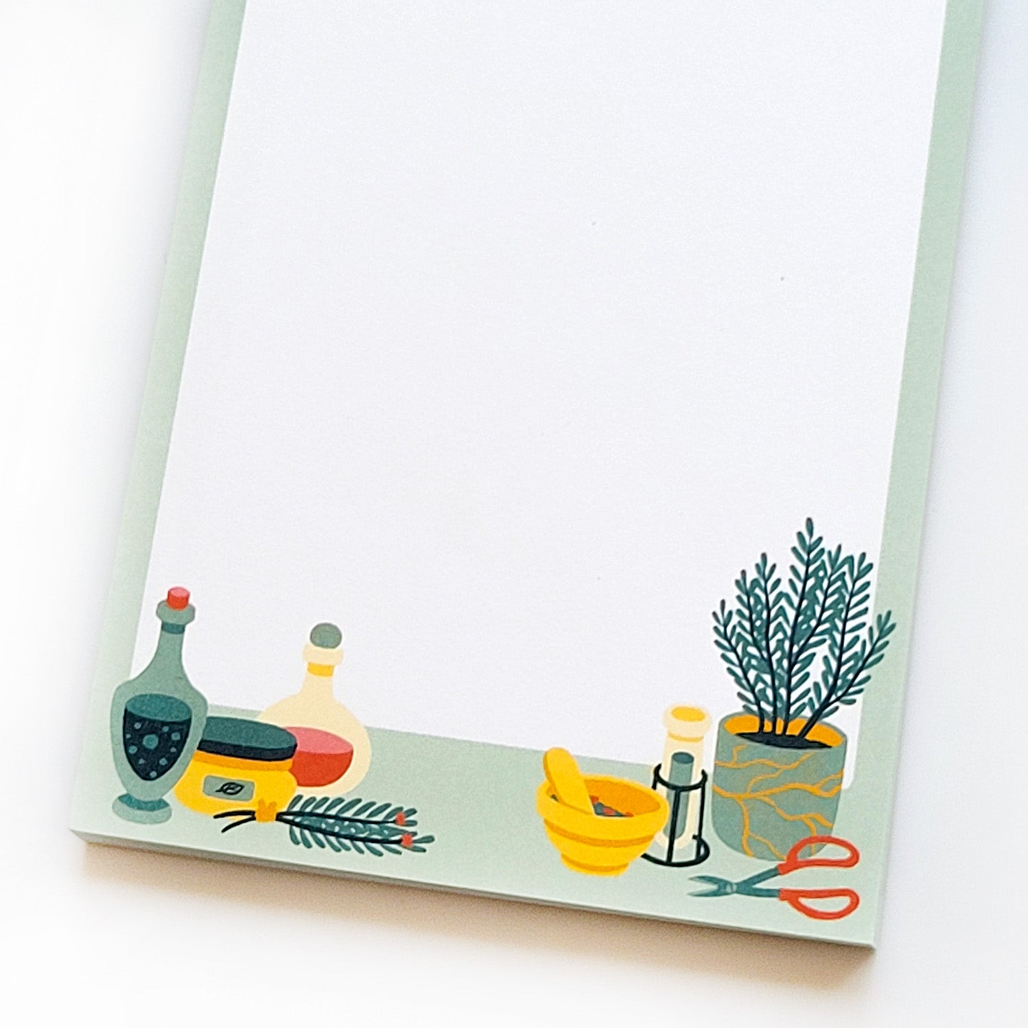 Minty RPG Notes Pad - Geeky merchandise for people who play D&D - Merch to wear and cute accessories and stationery Paola's Pixels