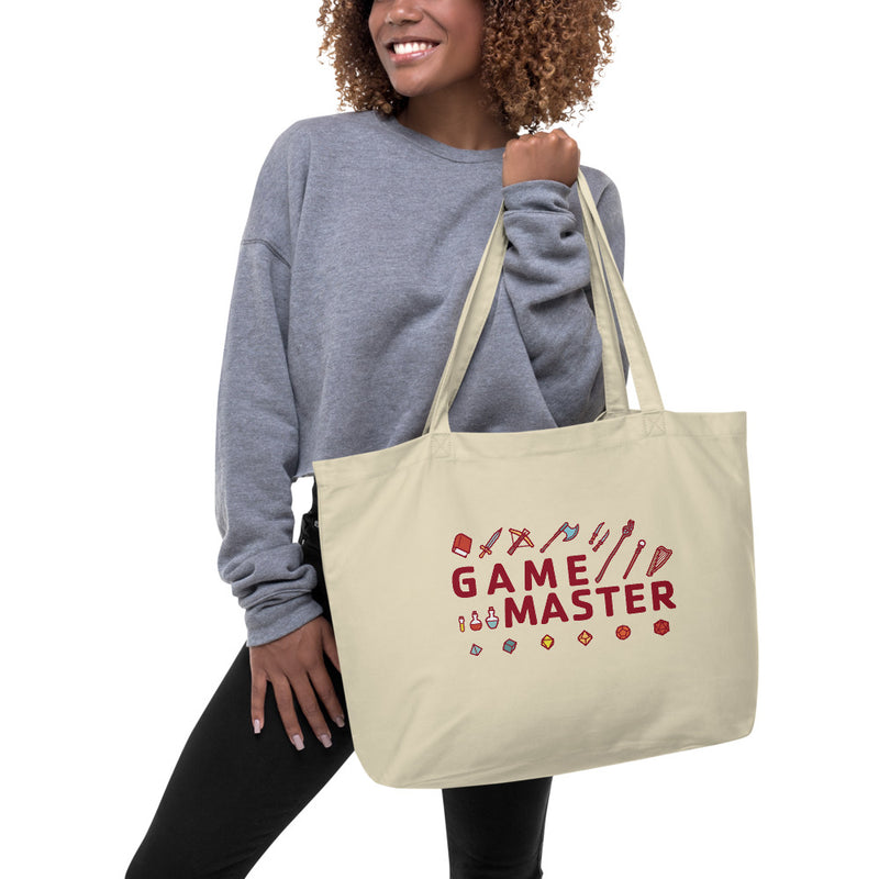 Game Master Tote bag - Geeky merchandise for people who play D&D - Merch to wear and cute accessories and stationery Paola&
