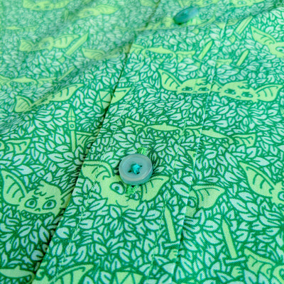 Goblins Unisex Button Up - Geeky merchandise for people who play D&D - Merch to wear and cute accessories and stationery Paola's Pixels