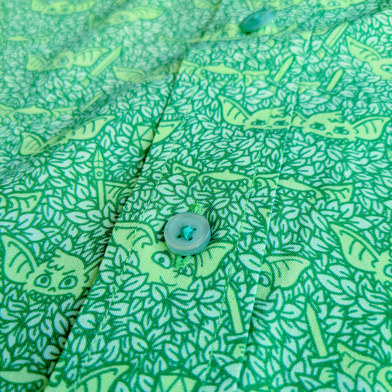 Goblins Unisex Button Up - Geeky merchandise for people who play D&D - Merch to wear and cute accessories and stationery Paola&