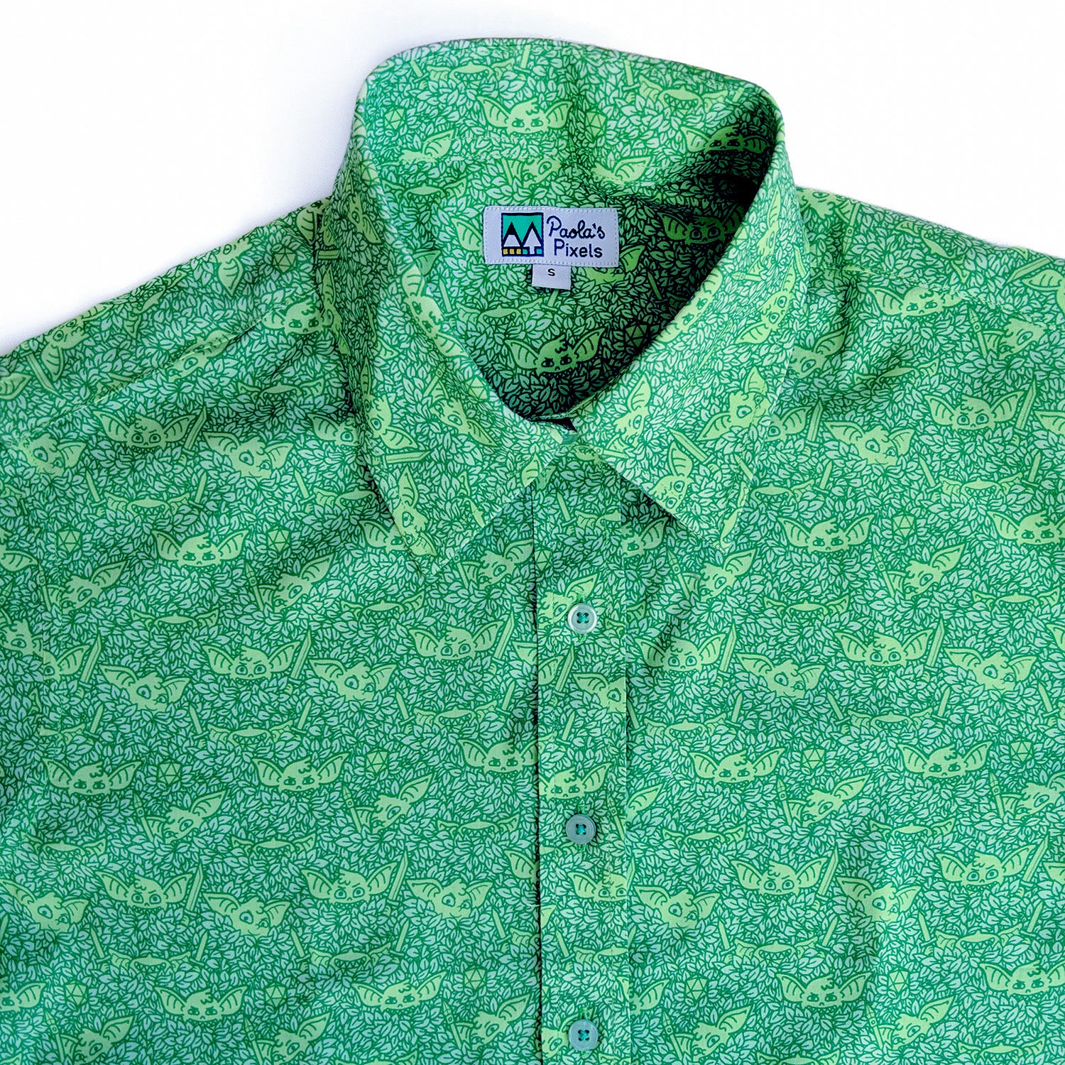 Goblins Women's Button Up - Geeky merchandise for people who play D&D - Merch to wear and cute accessories and stationery Paola's Pixels