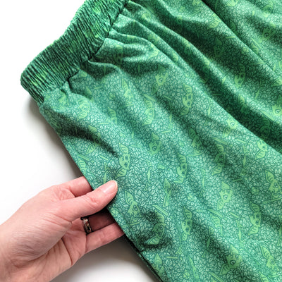 Goblins Midi Skirt - Geeky merchandise for people who play D&D - Merch to wear and cute accessories and stationery Paola's Pixels
