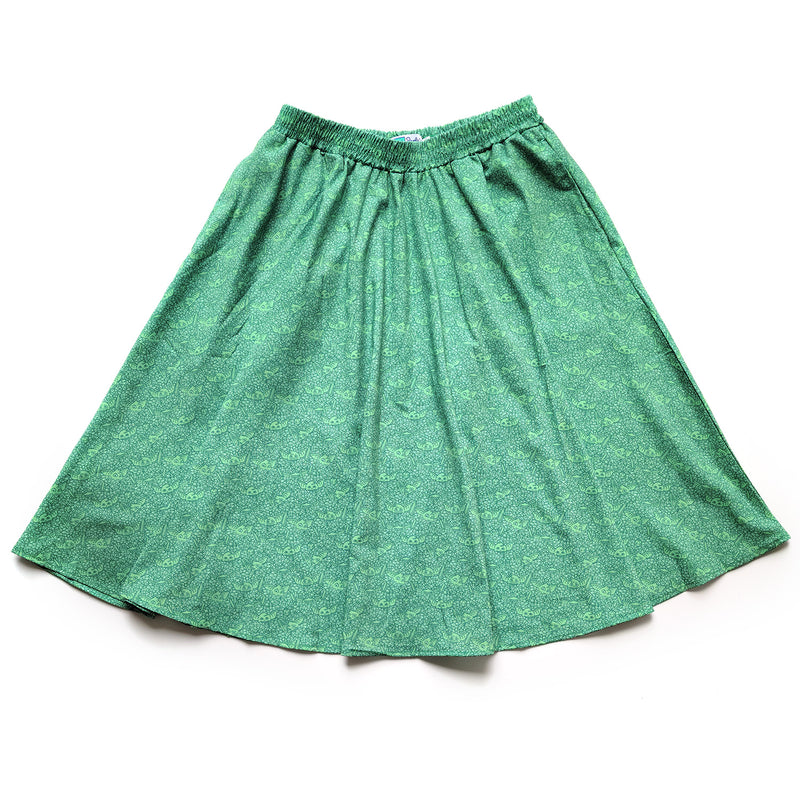 Goblins Midi Skirt - Geeky merchandise for people who play D&D - Merch to wear and cute accessories and stationery Paola&
