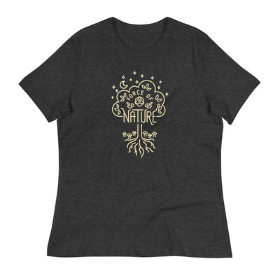 Force of Nature Women's Shirt - Geeky merchandise for people who play D&D - Merch to wear and cute accessories and stationery Paola's Pixels