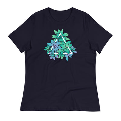 Cute Succulent Women's Shirt - Geeky merchandise for people who play D&D - Merch to wear and cute accessories and stationery Paola's Pixels