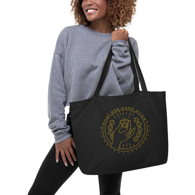 Lucky Tote Bag - Geeky merchandise for people who play D&D - Merch to wear and cute accessories and stationery Paola's Pixels