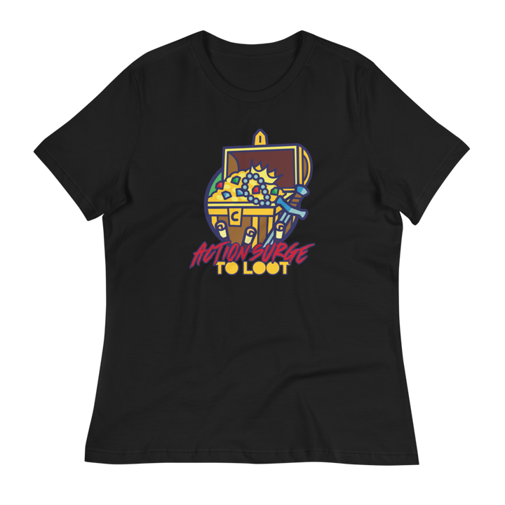Action Surge Women's Shirt - Geeky merchandise for people who play D&D - Merch to wear and cute accessories and stationery Paola's Pixels