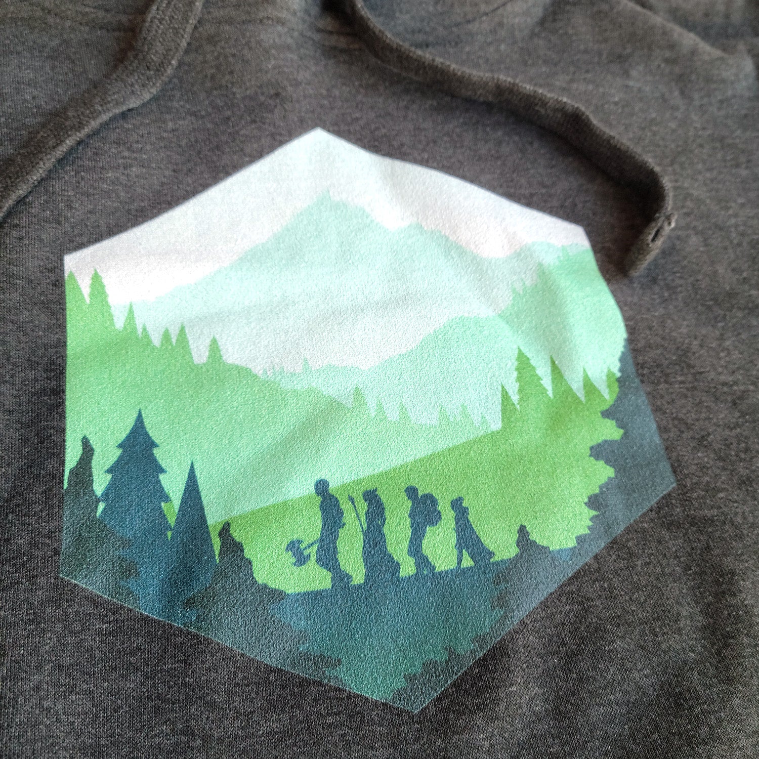 Adventure d20 Hoodie - Geeky merchandise for people who play D&D - Merch to wear and cute accessories and stationery Paola's Pixels