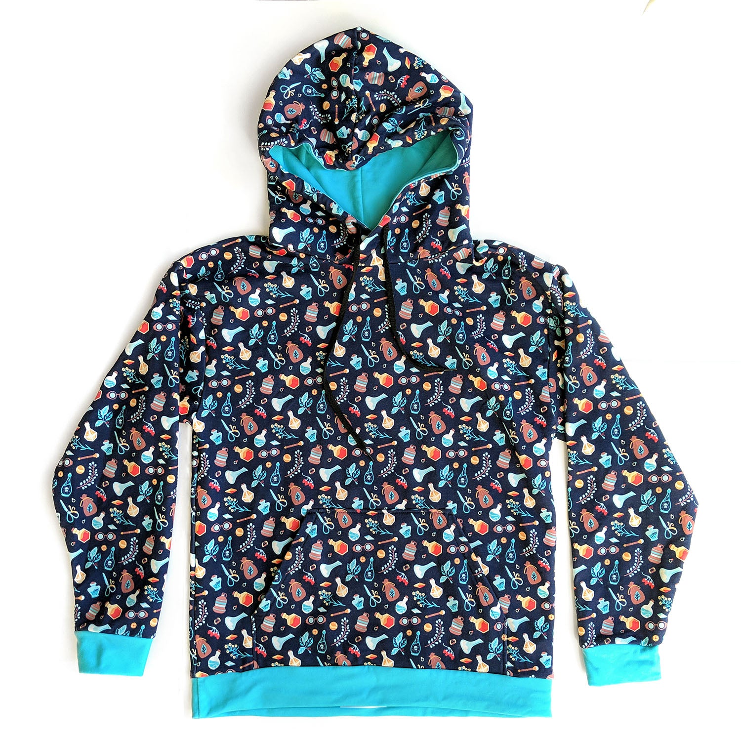 Alchemist Hoodie - Geeky merchandise for people who play D&D - Merch to wear and cute accessories and stationery Paola's Pixels