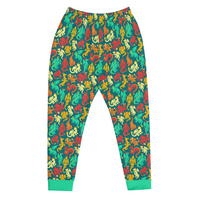 Dragons Men's Joggers - Geeky merchandise for people who play D&D - Merch to wear and cute accessories and stationery Paola's Pixels