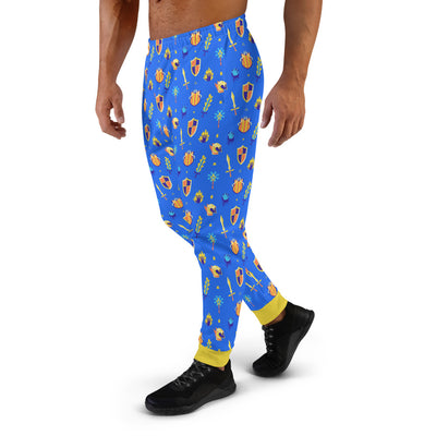 Paladin Men's Joggers - Geeky merchandise for people who play D&D - Merch to wear and cute accessories and stationery Paola's Pixels