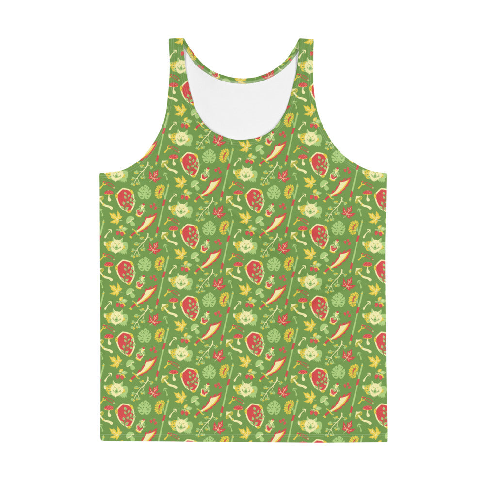 Druid Tank Top - Geeky merchandise for people who play D&D - Merch to wear and cute accessories and stationery Paola's Pixels