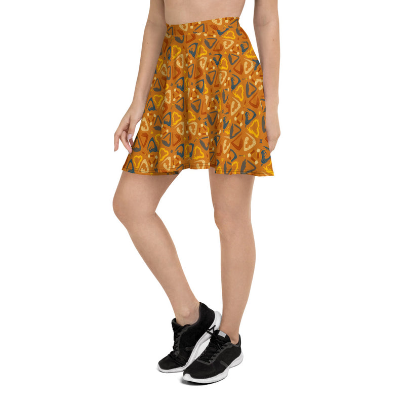 Monk Skater Skirt - Geeky merchandise for people who play D&D - Merch to wear and cute accessories and stationery Paola&