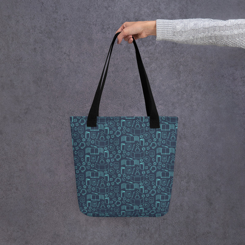 Game Master Tote Bag - Geeky merchandise for people who play D&D - Merch to wear and cute accessories and stationery Paola&