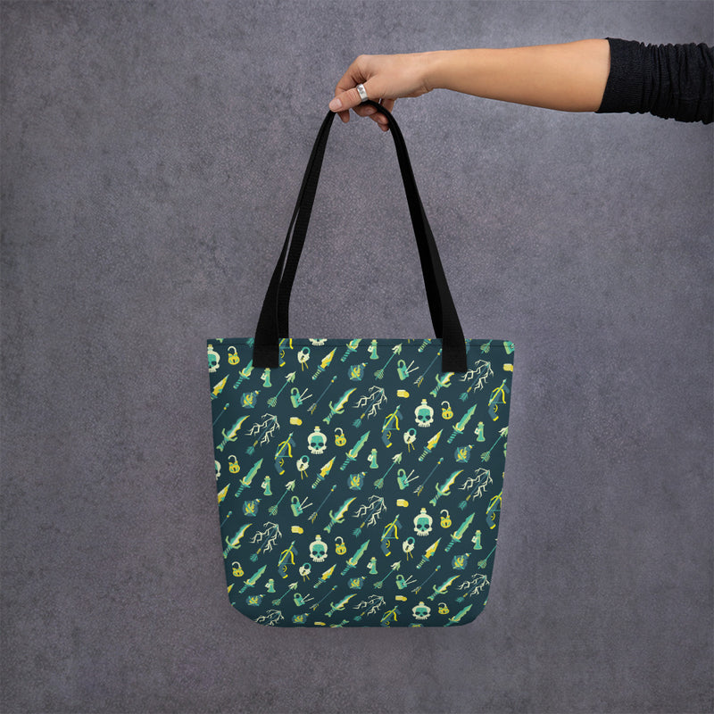 Rogue Tote Bag - Geeky merchandise for people who play D&D - Merch to wear and cute accessories and stationery Paola&