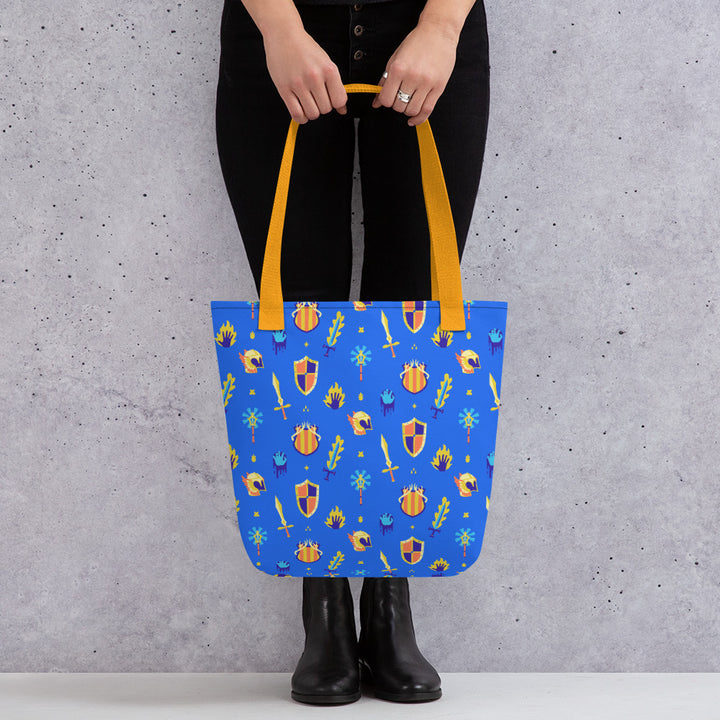 Paladin Tote bag - Geeky merchandise for people who play D&D - Merch to wear and cute accessories and stationery Paola's Pixels