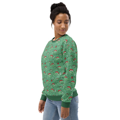 Santa Goblins Sweatshirt - Geeky merchandise for people who play D&D - Merch to wear and cute accessories and stationery Paola's Pixels