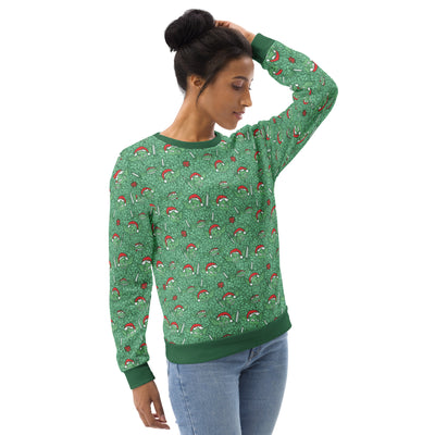Santa Goblins Sweatshirt - Geeky merchandise for people who play D&D - Merch to wear and cute accessories and stationery Paola's Pixels