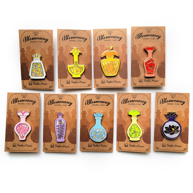 The Whole Blossomancy Collection - Geeky merchandise for people who play D&D - Merch to wear and cute accessories and stationery Paola&