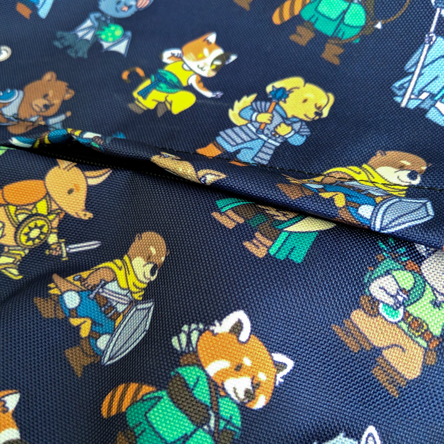 Animal Party Backpack - Geeky merchandise for people who play D&D - Merch to wear and cute accessories and stationery Paola's Pixels