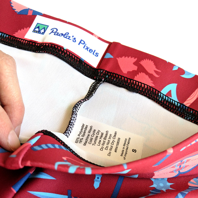 Barbarian Leggings - Geeky merchandise for people who play D&D - Merch to wear and cute accessories and stationery Paola&