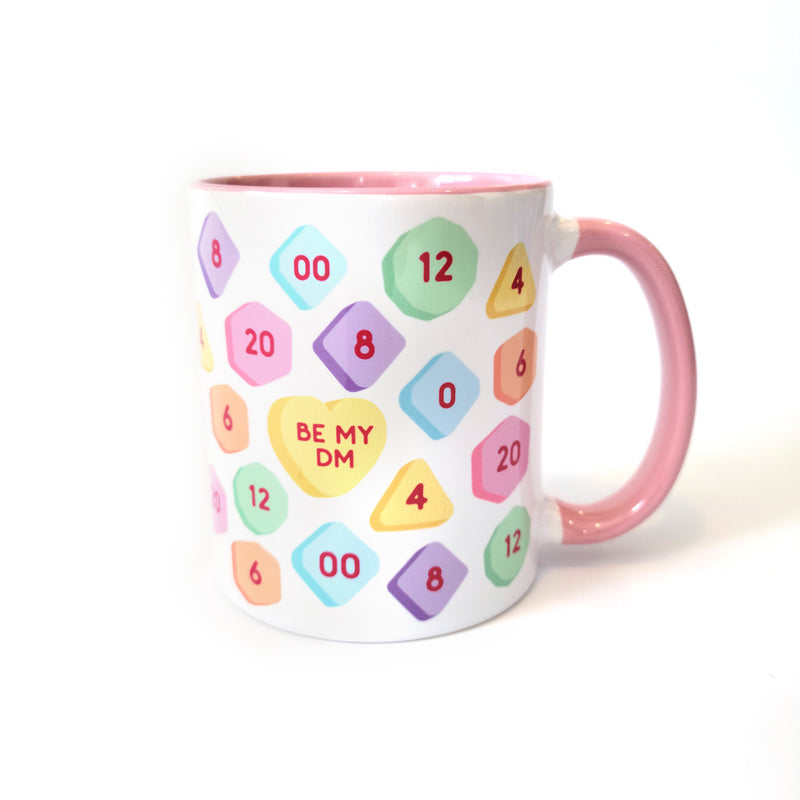 Be My DM Mug - Geeky merchandise for people who play D&D - Merch to wear and cute accessories and stationery Paola&