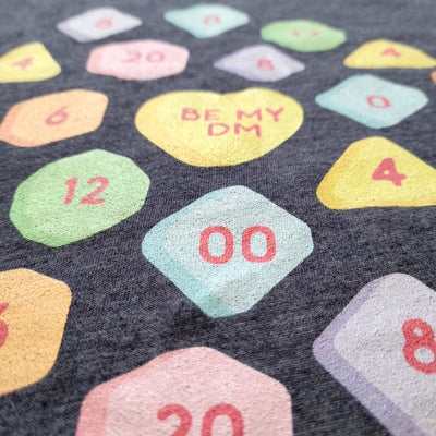 Be My DM Shirt - Geeky merchandise for people who play D&D - Merch to wear and cute accessories and stationery Paola's Pixels