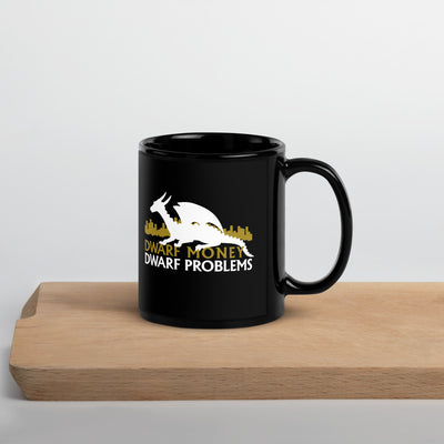 Dwarf Money Dwarf Problems Mug - Geeky merchandise for people who play D&D - Merch to wear and cute accessories and stationery Paola's Pixels