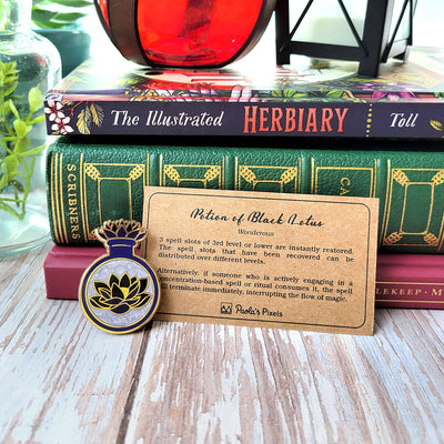 The Whole Blossomancy Collection - Geeky merchandise for people who play D&D - Merch to wear and cute accessories and stationery Paola's Pixels