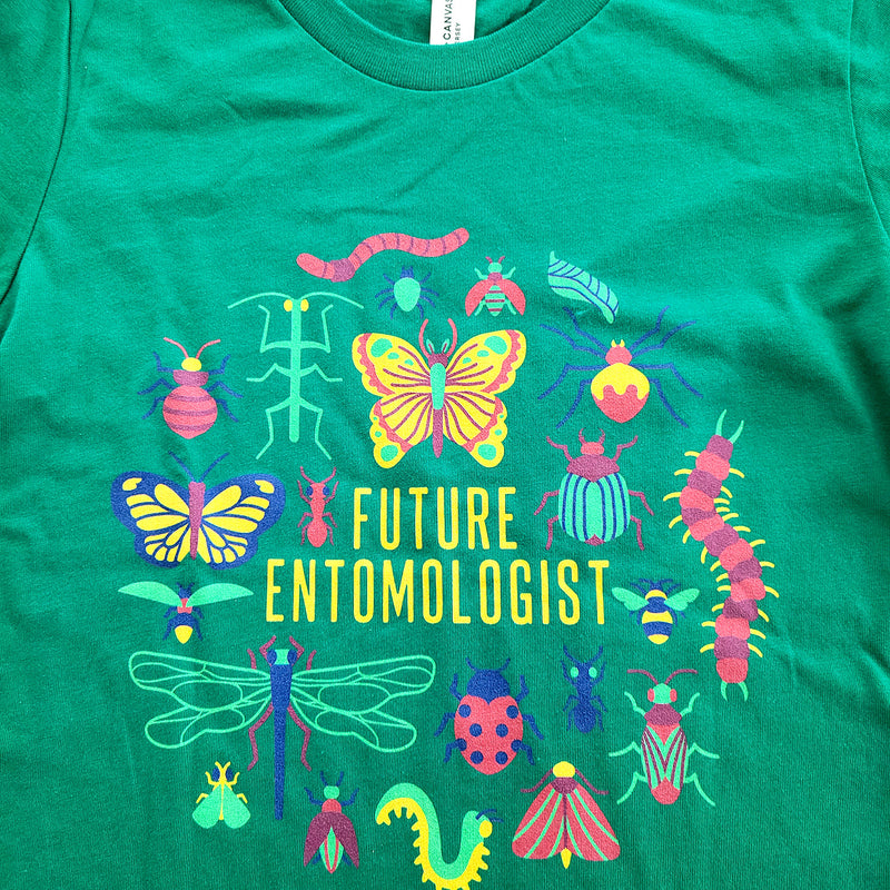 Future Entomologist Toddler Shirt - Geeky merchandise for people who play D&D - Merch to wear and cute accessories and stationery Paola&
