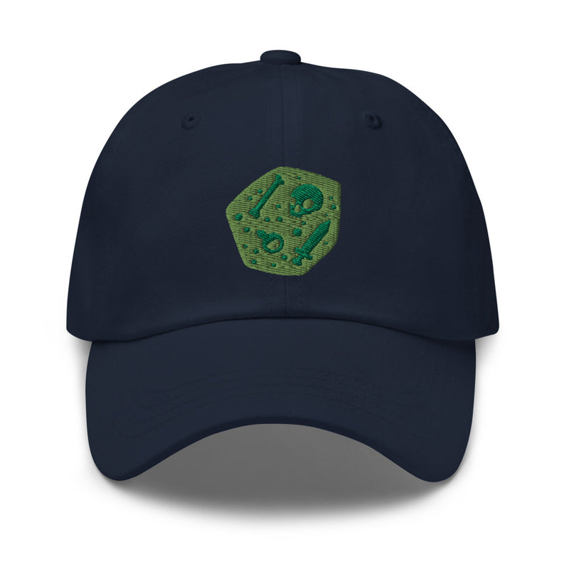 Gelatinous Cube Hat - Geeky merchandise for people who play D&D - Merch to wear and cute accessories and stationery Paola&
