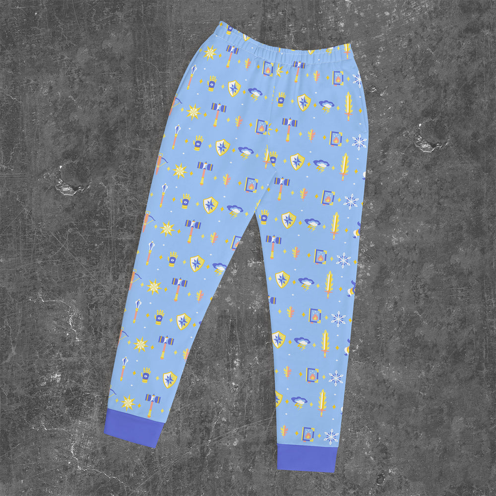 Cleric Women's Joggers - Geeky merchandise for people who play D&D - Merch to wear and cute accessories and stationery Paola's Pixels