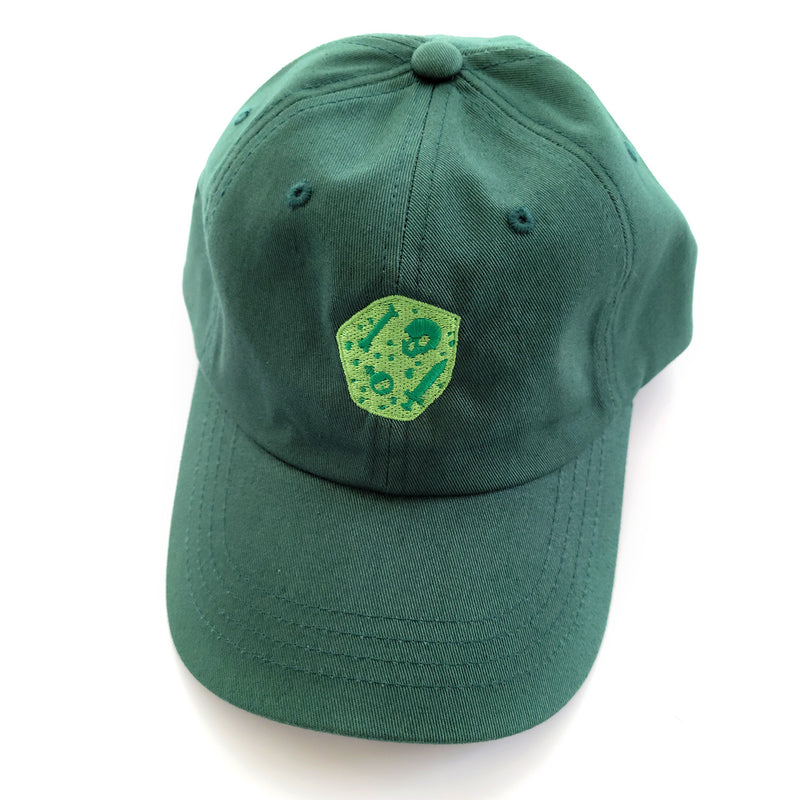Gelatinous Cube Hat - Geeky merchandise for people who play D&D - Merch to wear and cute accessories and stationery Paola&