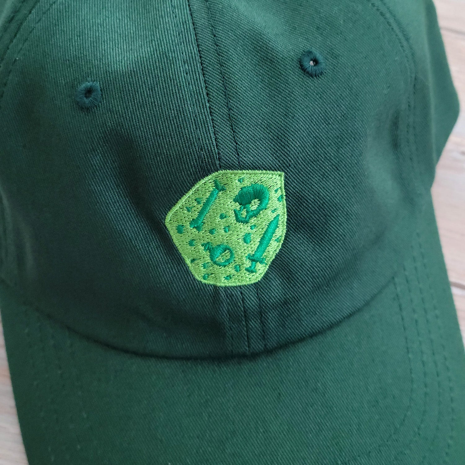 Gelatinous Cube Hat - Geeky merchandise for people who play D&D - Merch to wear and cute accessories and stationery Paola's Pixels